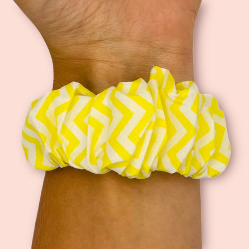 yellow-and-white-xiaomi-amazfit-bip-watch-straps-nz-scrunchies-watch-bands-aus