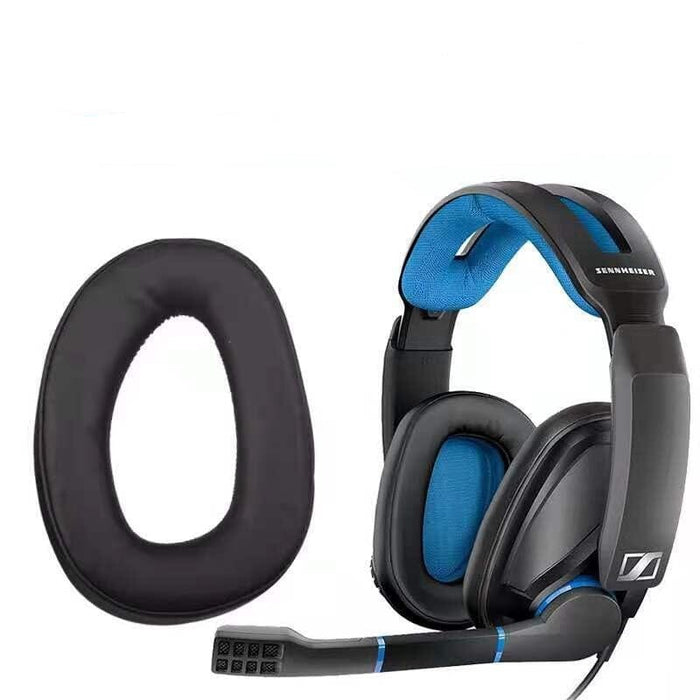 Black Replacement Ear Pads Cushions Compatible with the Sennheiser GSP Gaming Headphones NZ