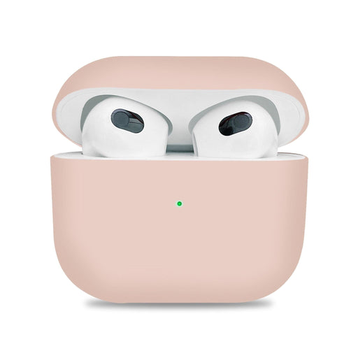 Sand Green Silicone Protective case compatible with the Apple AirPods 3 with Clip NZ