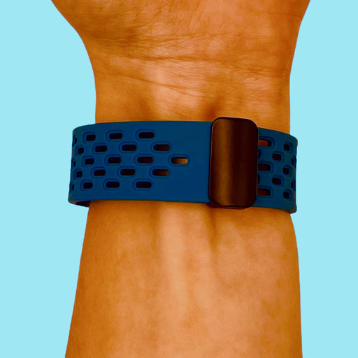 navy-blue-magnetic-sports-garmin-vivoactive-5-watch-straps-nz-ocean-band-silicone-watch-bands-aus