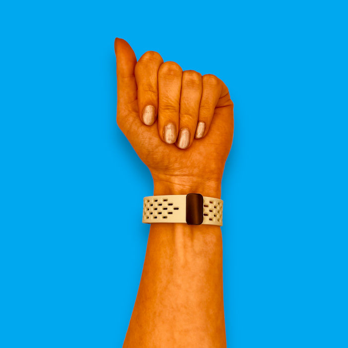 cream-magnetic-sports-garmin-vivomove-hr-hr-sports-watch-straps-nz-ocean-band-silicone-watch-bands-aus