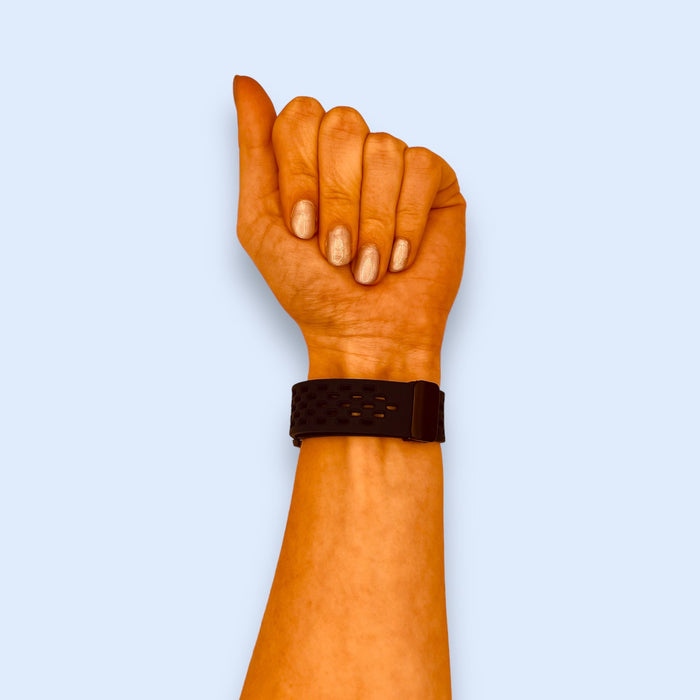 navy-blue-magnetic-sports-garmin-forerunner-55-watch-straps-nz-ocean-band-silicone-watch-bands-aus