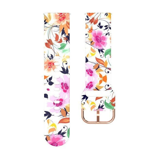 flowers-white-huawei-talkband-b5-watch-straps-nz-pattern-straps-watch-bands-aus