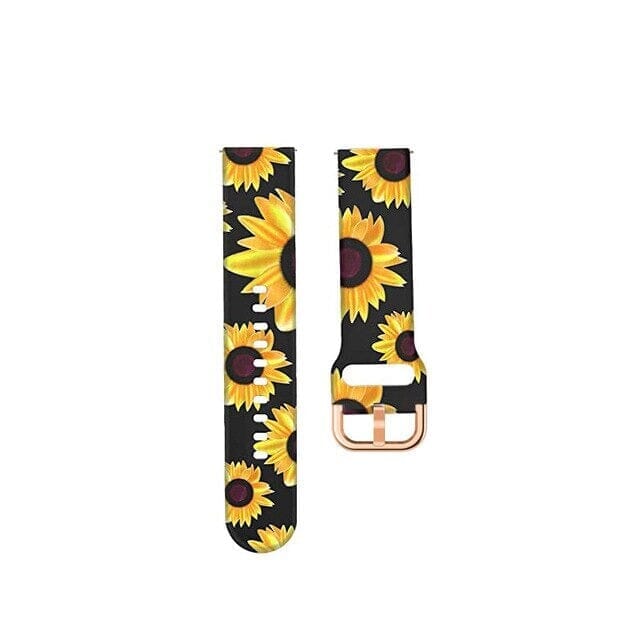sunflowers-black-garmin-approach-s70-(42mm)-watch-straps-nz-pattern-straps-watch-bands-aus