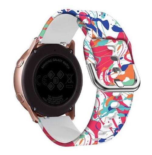 paint-splat-fossil-hybrid-gazer-watch-straps-nz-pattern-straps-watch-bands-aus