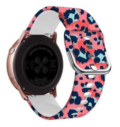 pink-leopard-huawei-honor-magic-watch-2-watch-straps-nz-pattern-straps-watch-bands-aus
