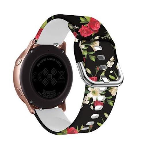 roses-samsung-galaxy-watch-6-classic-(43mm)-watch-straps-nz-pattern-straps-watch-bands-aus