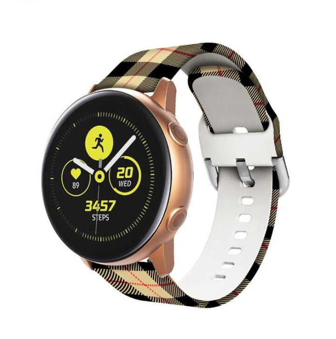 tartan-huawei-honor-magic-watch-2-watch-straps-nz-pattern-straps-watch-bands-aus