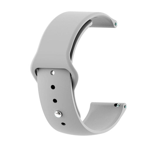 grey-garmin-forerunner-245-watch-straps-nz-silicone-button-watch-bands-aus