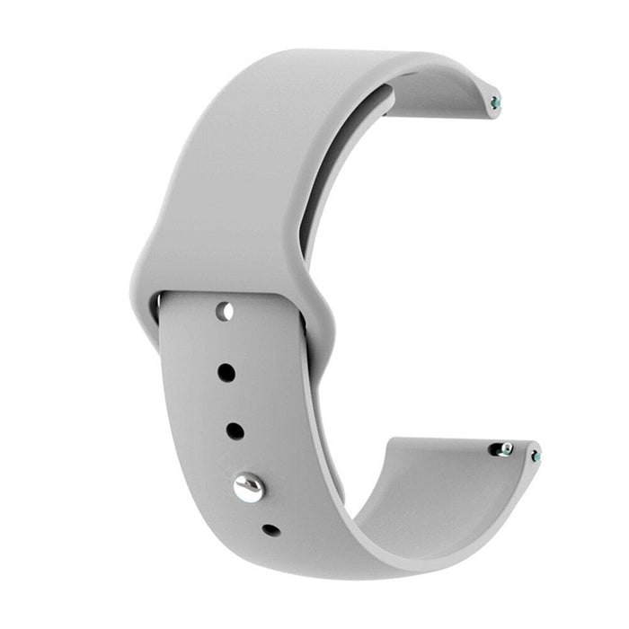 grey-garmin-forerunner-945-watch-straps-nz-silicone-button-watch-bands-aus