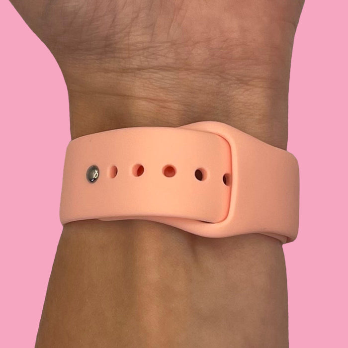 peach-fitbit-sense-watch-straps-nz-silicone-button-watch-bands-aus
