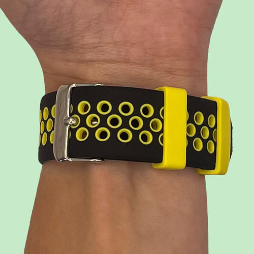 black-yellow-suunto-9-peak-watch-straps-nz-silicone-sports-watch-bands-aus