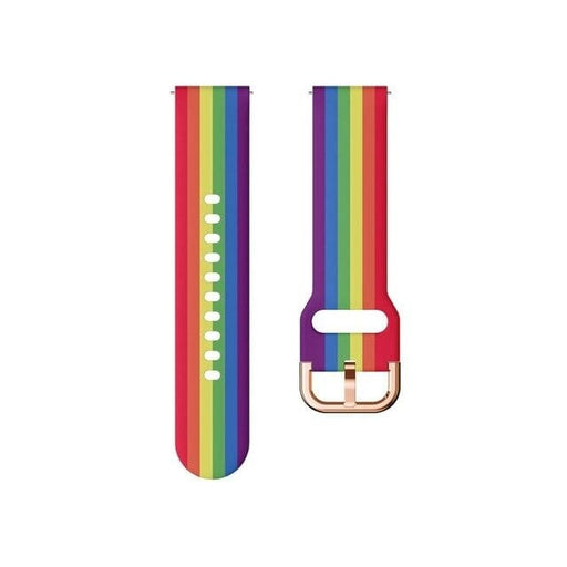 rainbow-pride-huawei-honor-magic-watch-2-watch-straps-nz-rainbow-watch-bands-aus