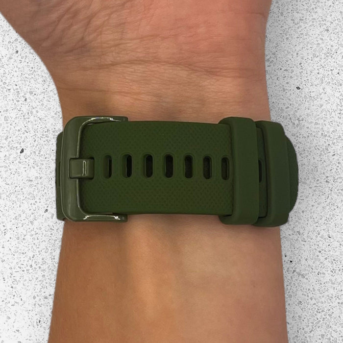 army-green-garmin-forerunner-255s-watch-straps-nz-silicone-watch-bands-aus