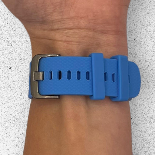 light-blue-samsung-galaxy-watch-4-(40-44mm)-watch-straps-nz-silicone-watch-bands-aus