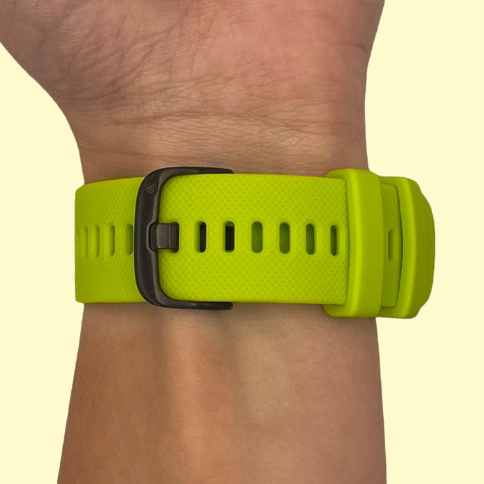 lime-green-garmin-fenix-7s-watch-straps-nz-silicone-watch-bands-aus