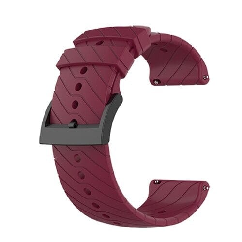 White Silicone Watch Straps compatible with the Suunto 7, 9, Baro & D5 NZ