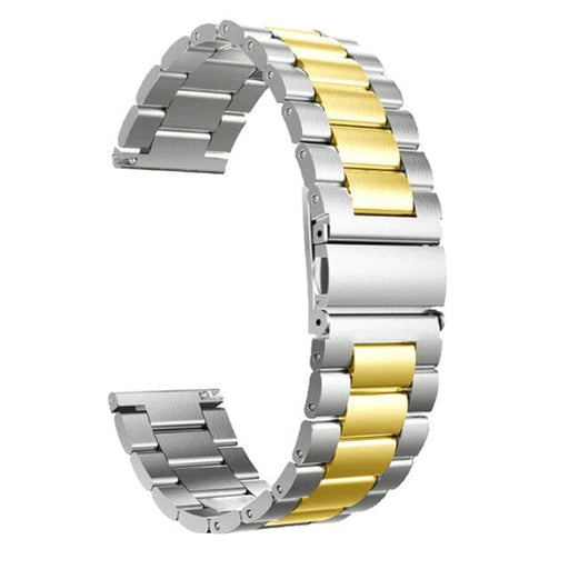 silver-gold-metal-ticwatch-e-c2-watch-straps-nz-stainless-steel-link-watch-bands-aus