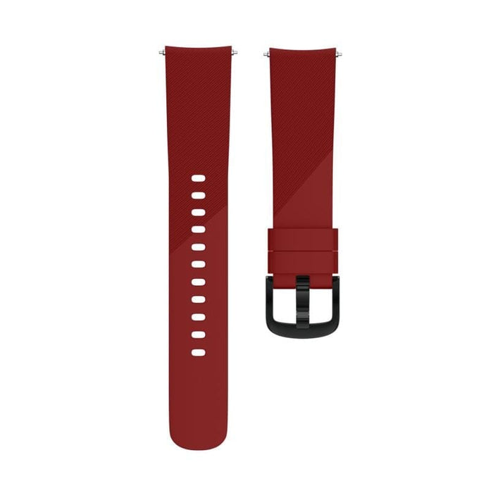 Replacement Silicone Strap Compatible with the Ticwatch E 20mm / Samsung Gear Sport