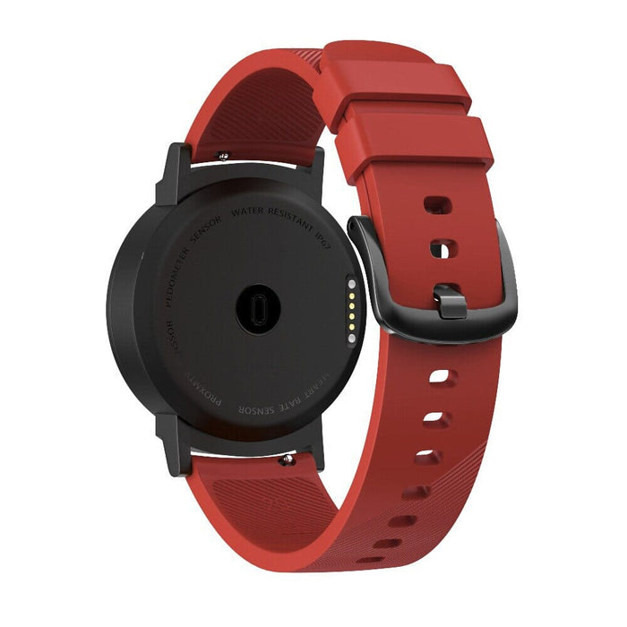 Replacement Silicone Strap Compatible with the Ticwatch E 20mm / Samsung Gear Sport