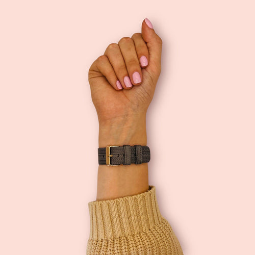 charcoal-skagen-22mm-range-watch-straps-nz-canvas-watch-bands-aus