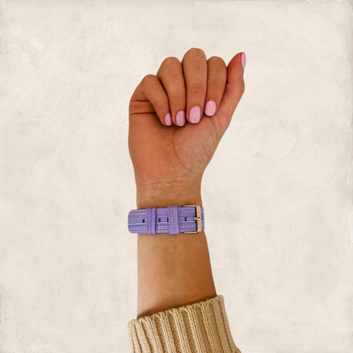 lavender-fitbit-charge-6-watch-straps-nz-canvas-watch-bands-aus