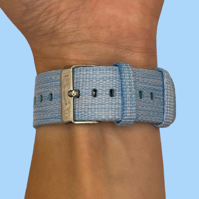 blue-garmin-fenix-5s-watch-straps-nz-canvas-watch-bands-aus