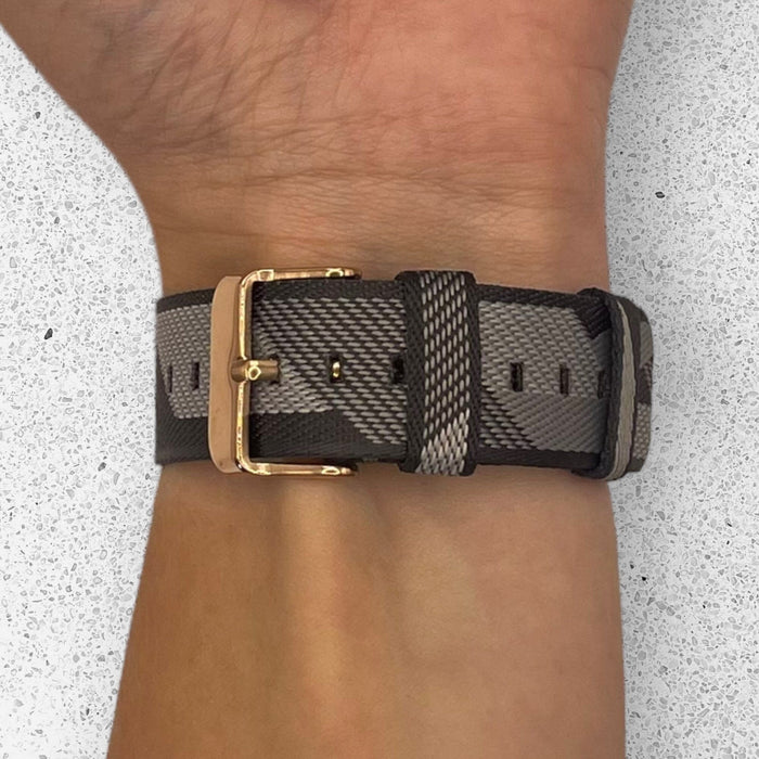grey-pattern-garmin-fenix-5s-watch-straps-nz-canvas-watch-bands-aus