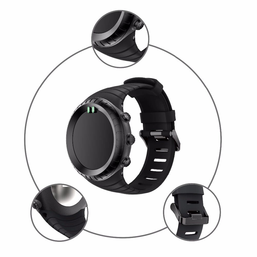 Purple Replacement Silicone Watch Straps Compatible with the Suunto Core NZ