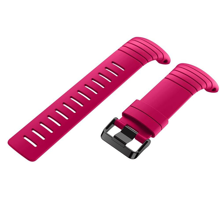 Yellow Replacement Silicone Watch Straps Compatible with the Suunto Core NZ