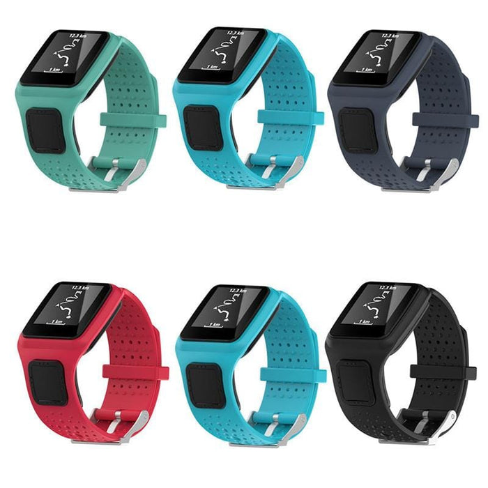 Bracelet Interchangeable Fin Rouge Corail Pour TomTom Touch – Personnalisez Votre Montre !