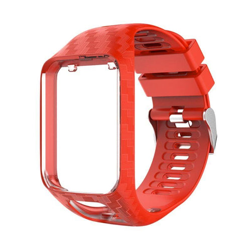 Replacement Silicone Pattern Watch Straps Compatible with the TomTom Watch NZ