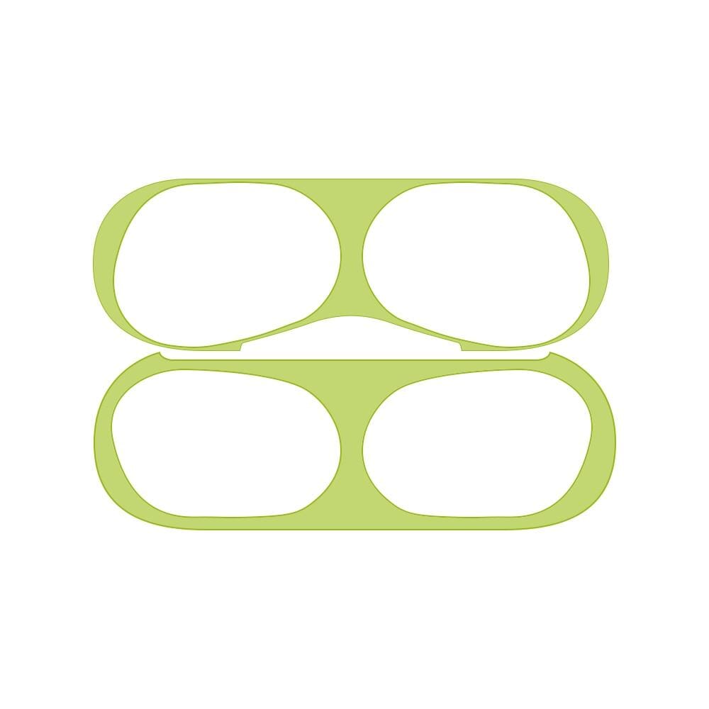 Green Ultra Thin Metal Dust Cover Compatible with Apple Airpods Pro NZ