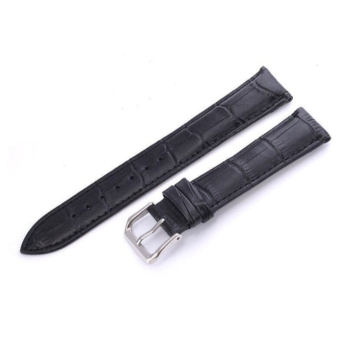 black-huawei-watch-3-pro-watch-straps-nz-snakeskin-leather-watch-bands-aus