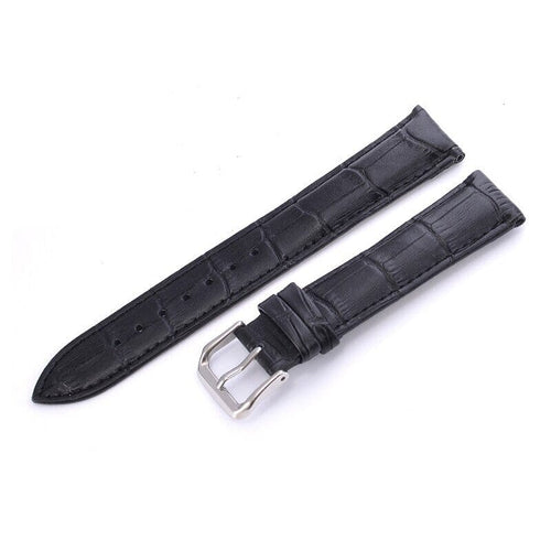 black-huawei-watch-4-pro-watch-straps-nz-snakeskin-leather-watch-bands-aus
