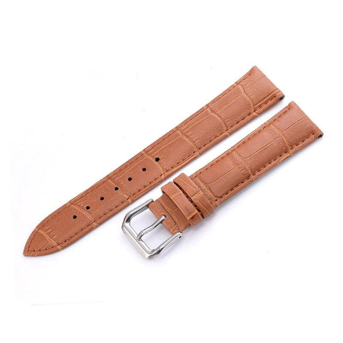 brown-snakeskin-leather-watch-bands-aus-fitbit-luxe-12mm-nz