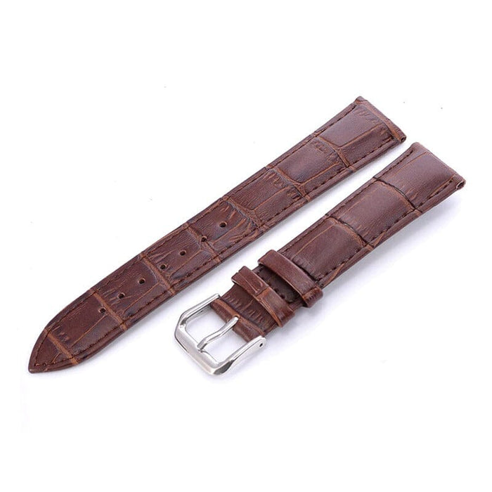 dark-brown-garmin-approach-s12-watch-straps-nz-snakeskin-leather-watch-bands-aus