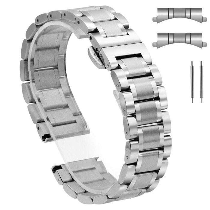 Universal Stainless Steel Link Watch Straps NZ for 15mm Lug Width