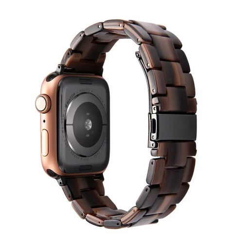 woodgrain-samsung-galaxy-watch-6-classic-(43mm)-watch-straps-nz-resin-watch-bands-aus