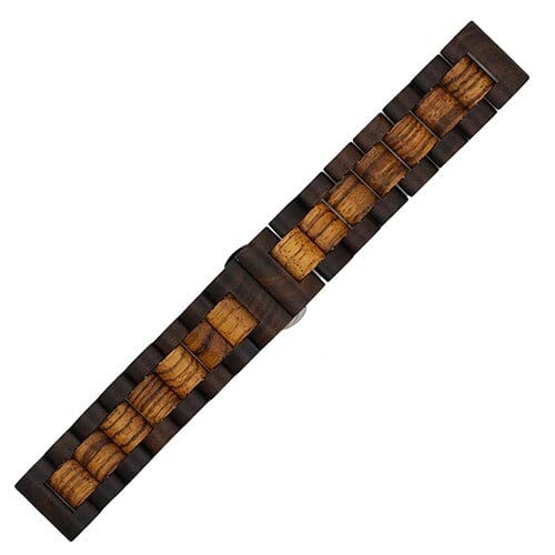 black-brown-garmin-approach-s70-(47mm)-watch-straps-nz-wooden-watch-bands-aus