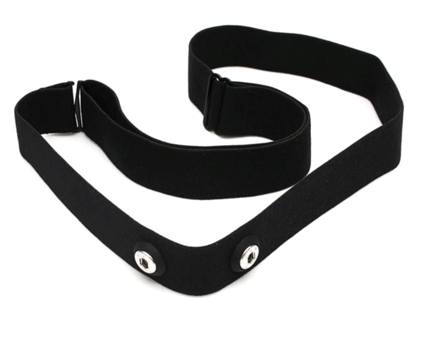 Black Universal Elastic Heart Rate Chest Strap for Garmin, Polar, Suunto + more! NZ