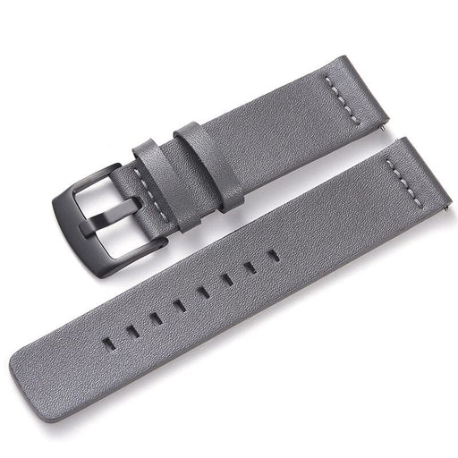 grey-black-buckle-samsung-galaxy-watch-3-(45mm)-watch-straps-nz-leather-watch-bands-aus