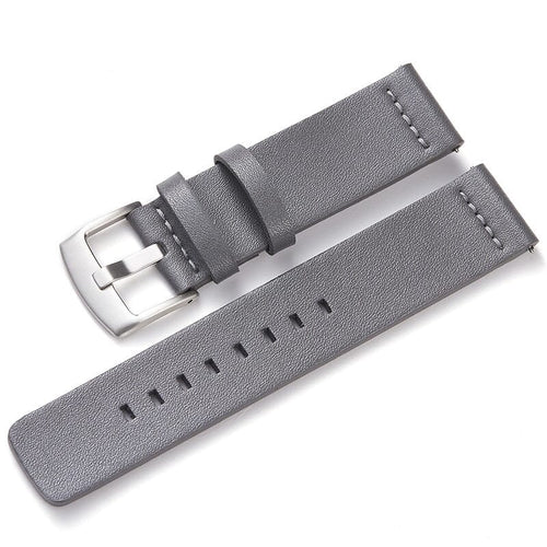 grey-silver-buckle-samsung-galaxy-watch-6-classic-(43mm)-watch-straps-nz-leather-watch-bands-aus