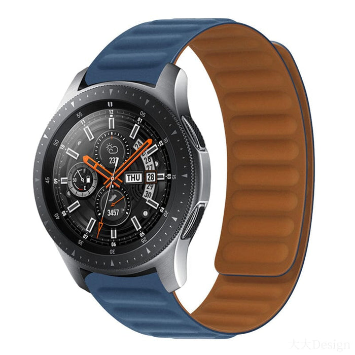 blue-garmin-forerunner-255-watch-straps-nz-magnetic-silicone-watch-bands-aus
