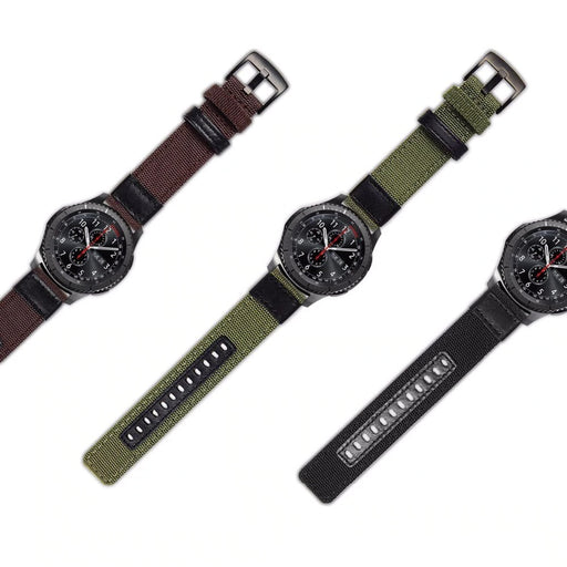 black-garmin-epix-(gen-2)-watch-straps-nz-nylon-and-leather-watch-bands-aus