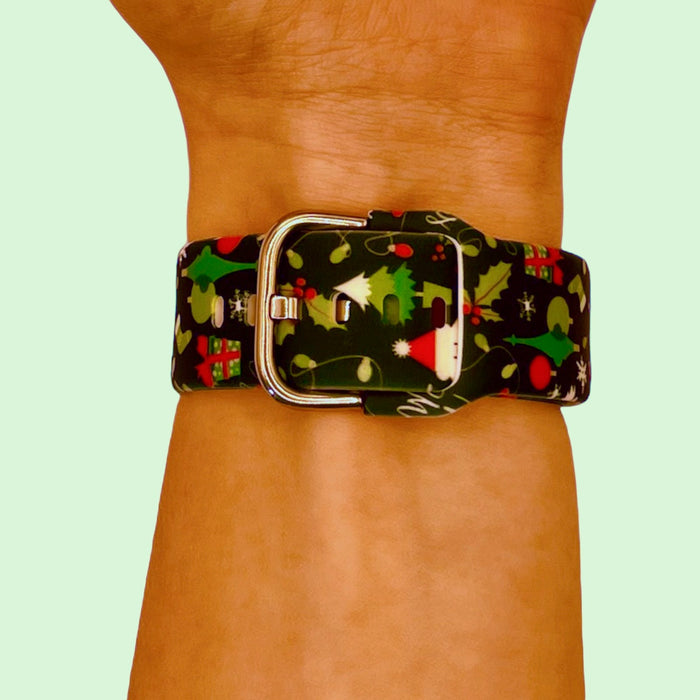 green-huawei-watch-2-pro-watch-straps-nz-christmas-watch-bands-aus