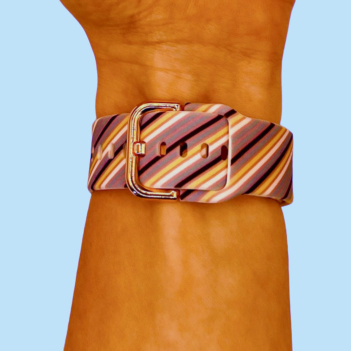 stripe-huawei-honor-magic-watch-2-watch-straps-nz-pattern-straps-watch-bands-aus