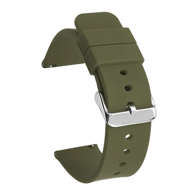 Universal Silicone Watch Straps NZ for 21mm Lug Width