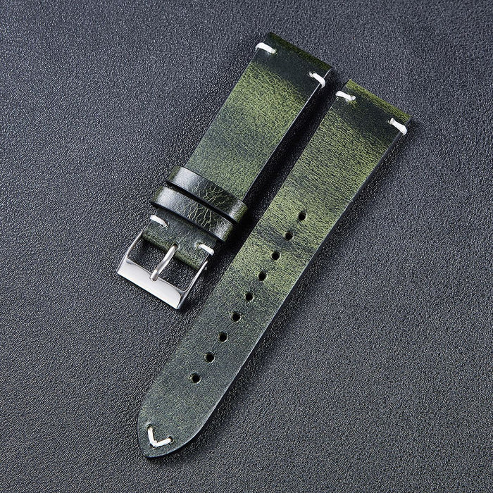 green-garmin-forerunner-945-watch-straps-nz-vintage-leather-watch-bands-aus