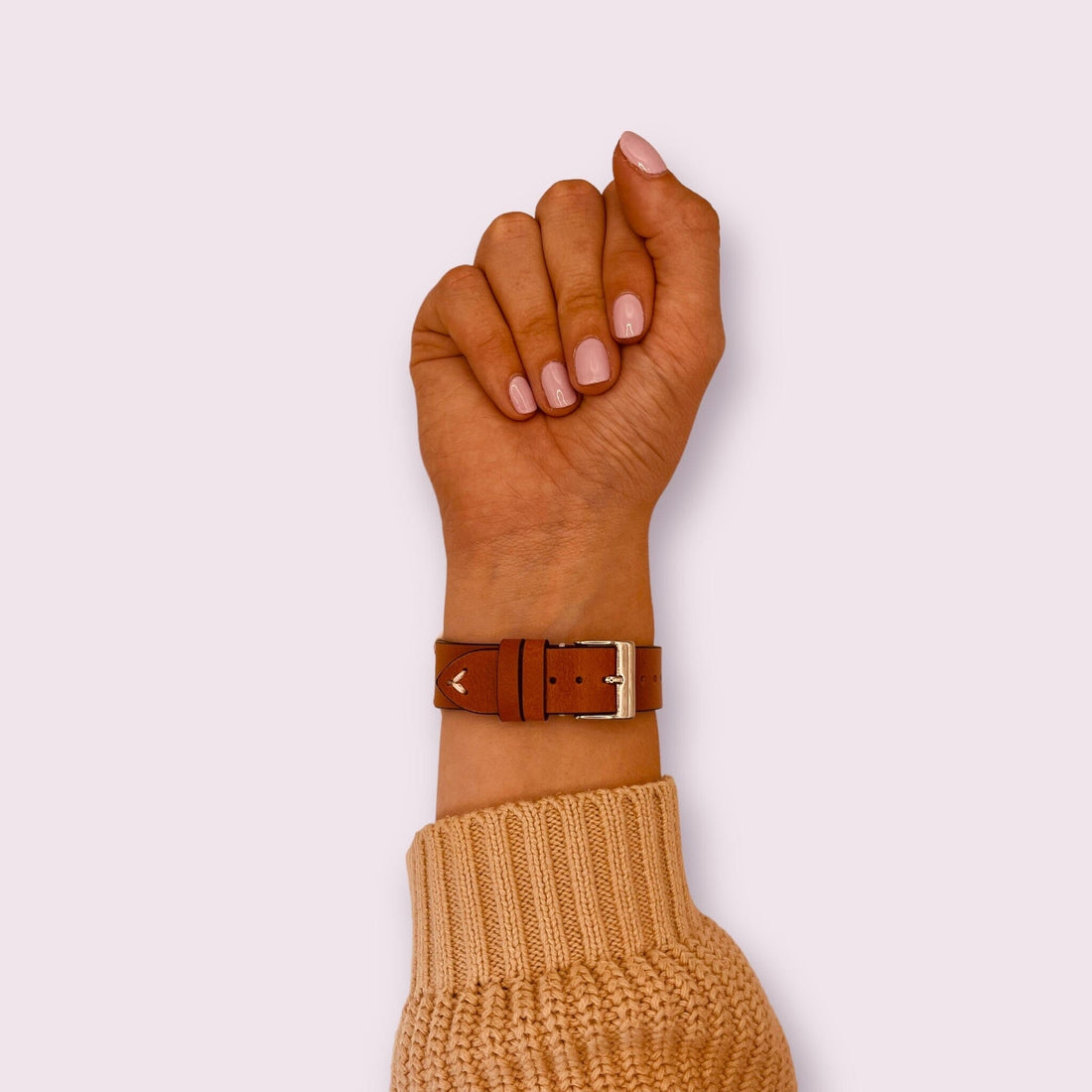 brown-garmin-forerunner-265-watch-straps-nz-vintage-leather-watch-bands-aus
